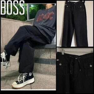 Boss Retro 90’s Wide Leg Loose Fit Jeans